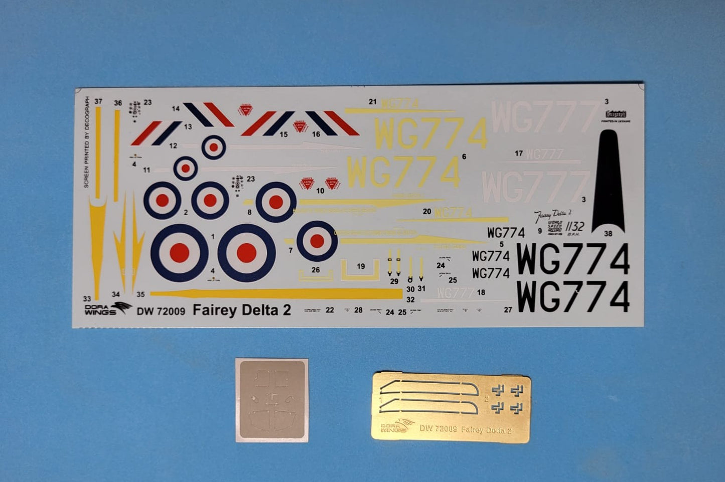 Dora Wings DW72009 1:72 Fairey Delta FD.2