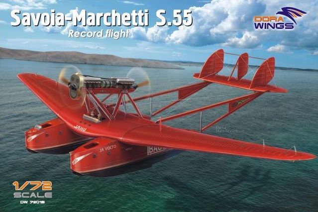 Dora Wings DW72015 1:72 Savoia-Marchetti S.55 Record Flight