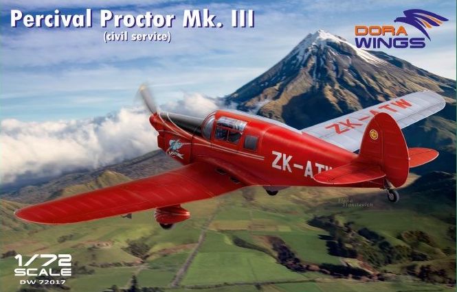 Dora Wings 72017 1:72 Percival Proctor Mk.III in Civil Service