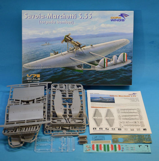 Dora Wings 72020 1:72 Savoia-Marchetti S.55 torpedo bomber