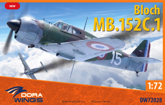 Dora Wings 72028 1:72 Bloch MB.152C.1