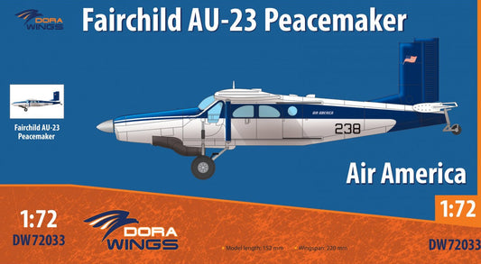 Dora Wings DW72033 1:72 Pilatus PC-6 Turbo Porter 'Air America'