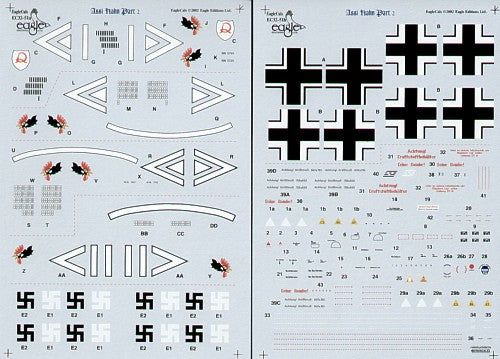 Eagle Cal 32051 1:32 Major Hans 'Assi' Hahn Part II Messerschmitt Bf-109F