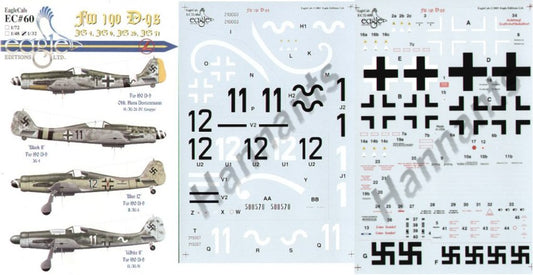 Eagle Cal 32060 1:32 Focke-Wulf Fw-190D-9