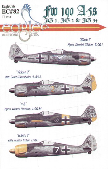 Eagle Cal 32082 1:32 Focke-Wulf Fw-190A-5