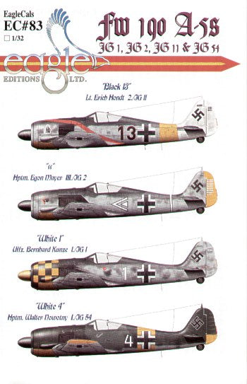 Eagle Cal 32083 1:32 Focke-Wulf Fw-190A-5