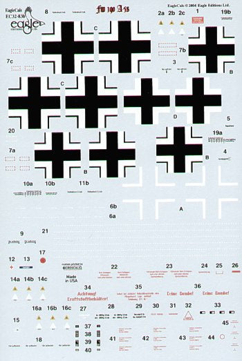 Eagle Cal 32083 1:32 Focke-Wulf Fw-190A-5