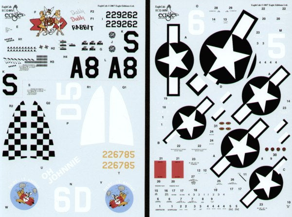 Eagle Cal 32105 1:32 Republic P-47D Thunderbolt Part 2