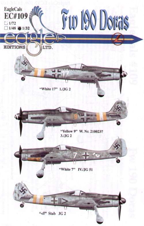 Eagle Cal 32109 1:32 Focke-Wulf Fw-190D-9 Part 2