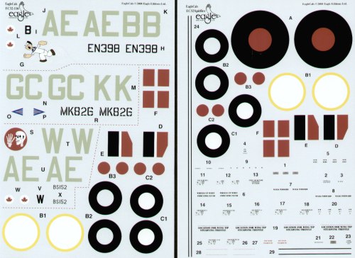 Eagle Cal 32116 1:32 Supermarine Spitfire Mk.IX