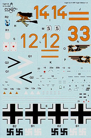 Eagle Cal 32120 1:32 Messerschmitt Bf-109E-1 Pt 1