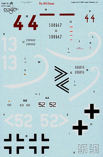 Eagle Cal 32126 1:32 Focke-Wulf Fw-190D-9