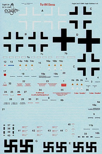 Eagle Cal 32126 1:32 Focke-Wulf Fw-190D-9