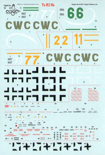 Eagle Cal 32133 1:32 Focke-Wulf Ta-152