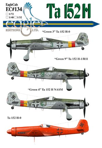 Eagle Cal 32134 1:32 Focke-Wulf Ta-152