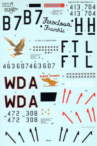 Eagle Cal 32141 1:32 North-American P-51D Mustang Part 3