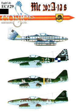 Eagle Cal 48029 1:48 Messerschmitt Me-262A 1a