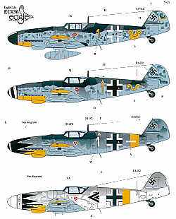 Eagle Cal 48036 1:48 Messerschmitt Bf-109G-6