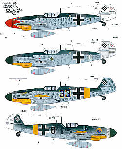 Eagle Cal 48037 1:48 Messerschmitt Bf-109G-6