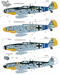 Eagle Cal 48038 1:48 Messerschmitt Bf-109G-5/Bf-109G-6