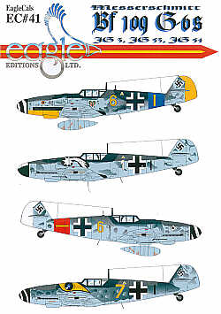 Eagle Cal 48041 1:48 Messerschmitt Bf-109G-6