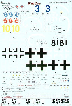 Eagle Cal 48043 1:48 Messerschmitt Bf-109G-14