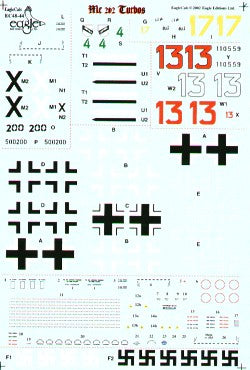 Eagle Cal 48044 1:48 Messerschmitt Me-262A