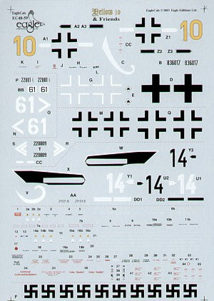 Eagle Cal 48059 1:48 Focke-Wulf Fw-190D-13/R11/D-11/D-9