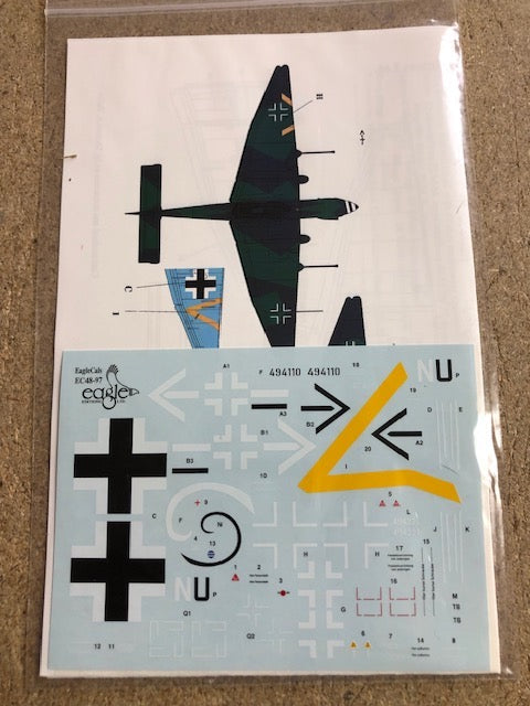 Eagle Cal 48097 1:48 Junkers Ju-87G-2 Stuka's Part 1