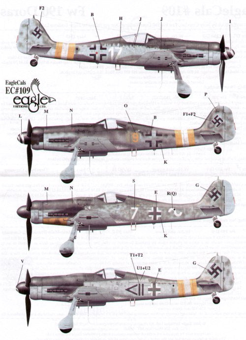 Eagle Cal 48109 1:48 Focke-Wulf Fw-190D-9 Part 2