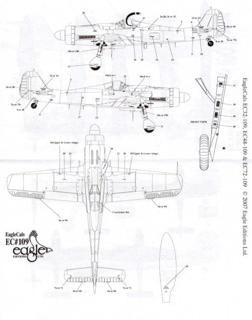 Eagle Cal 48109 1:48 Focke-Wulf Fw-190D-9 Part 2