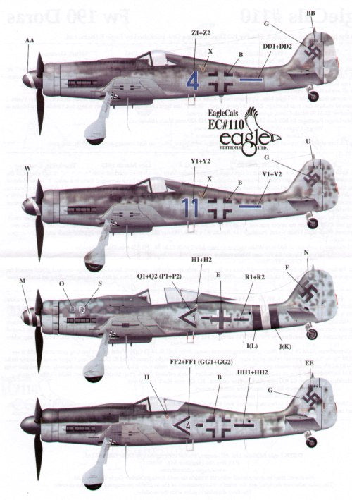 Eagle Cal 48110 1:48 Focke-Wulf Fw-190D-9 Part 3