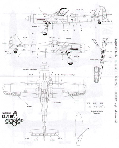 Eagle Cal 48110 1:48 Focke-Wulf Fw-190D-9 Part 3