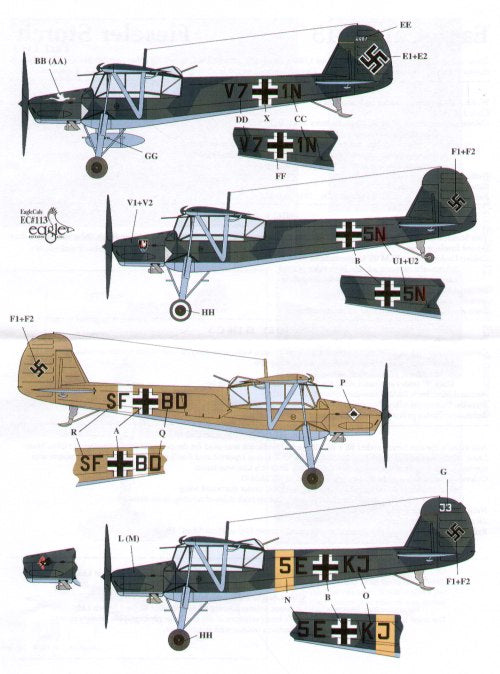 Eagle Cal 48113 1:48 Fieseler Fi-156C 'Storch'