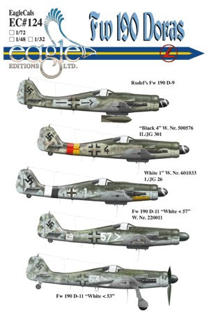 Eagle Cal 48124 1:48 Focke-Wulf Fw-190D (5)