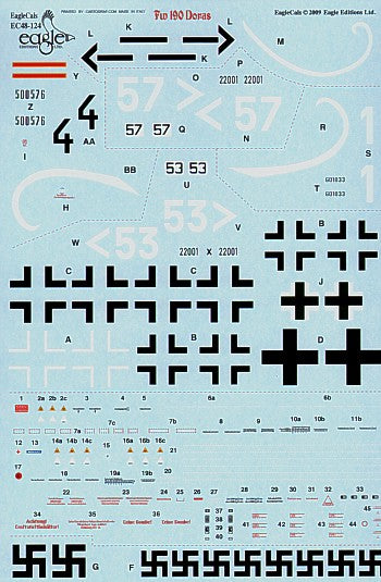 Eagle Cal 48124 1:48 Focke-Wulf Fw-190D (5)