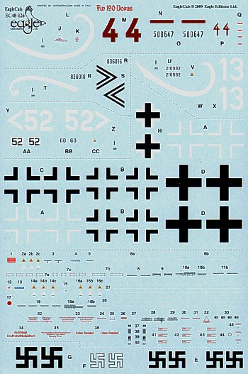 Eagle Cal 48126 1:48 Focke-Wulf Fw-190D-9