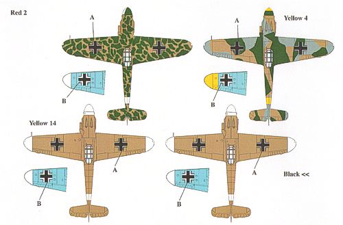 Eagle Cal 48131 1:48 Messerschmitt Bf-109F-4