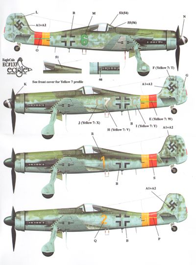 Eagle Cal 48133 1:48 Focke-Wulf Ta-152H-0