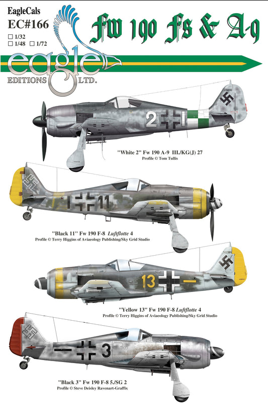 Eagle Cal 48166 1:48 Focke-Wulf Fw-190F