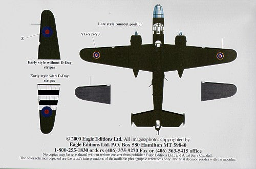 Eagle Cal 72025 1:72 North-American B-25C/J