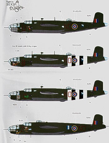 Eagle Cal 72025 1:72 North-American B-25C/J