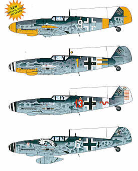 Eagle Cal 72028 1:72 Messerschmitt Bf-109G-6