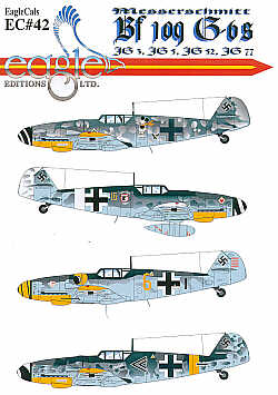 Eagle Cal 72042 1:72 Messerschmitt Bf-109G-6