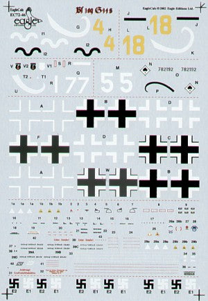 Eagle Cal 72046 1:72 Messerschmitt Bf-109G-14