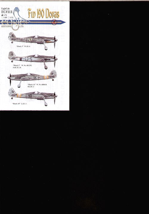 Eagle Cal 72111 1:72 Focke-Wulf Fw-190D-9 Part 4