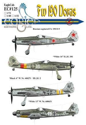 Eagle Cal 72125 1:72 Focke-Wulf Fw-190D