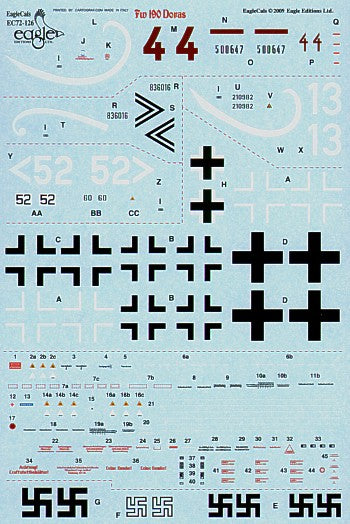 Eagle Cal 72126 1:72 Focke-Wulf Fw-190D-9