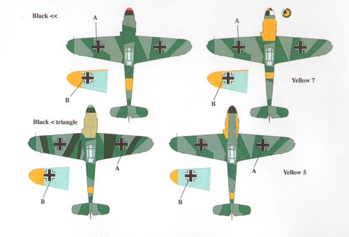 Eagle Cal 72136 1:72 Messerschmitt Bf-109F-2