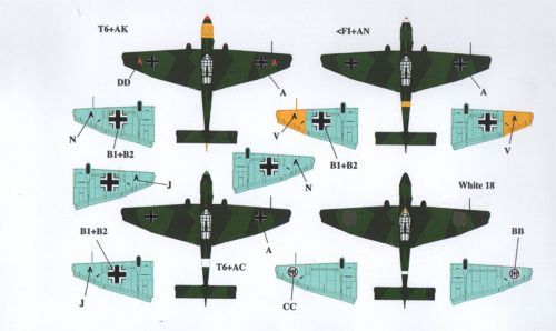 Eagle Cal 72144 1:72 Junkers Ju-87B/Ju-87R 'Stuka'